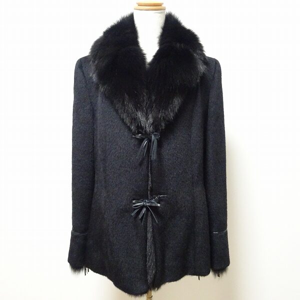 【お買取済み】銀座マギーのジャケット！どの角度からもエレガント