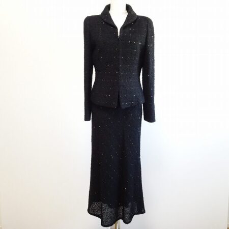 イネス 銀座マギーのスカートスーツを買取しました！スパンコールが可愛い