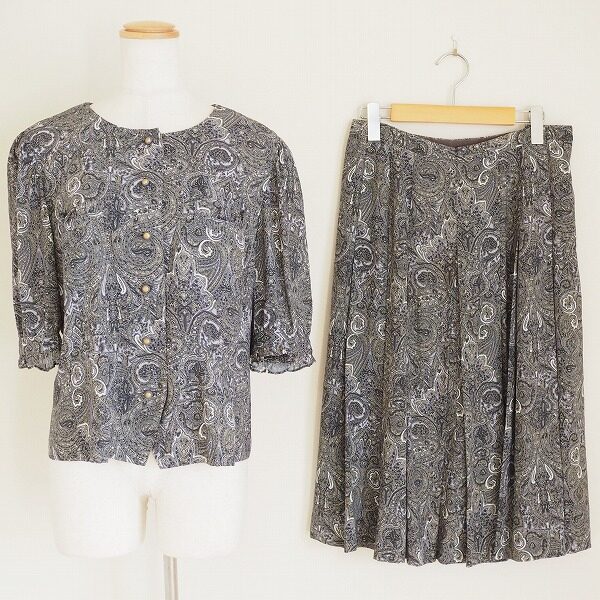 【レリアン】ひそやかなペイズリーに魅了！セットアップを買取しました