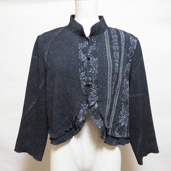 シックさ際立つ 詩仙堂のショートカーディガンを買取しました