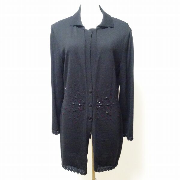 【レリアン】ロングカーディガンを買取しました！シルクとフリルで柔らかさを出せる