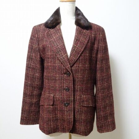 細かいチェックで品を出せる！レリアンのジャケットを買取しました