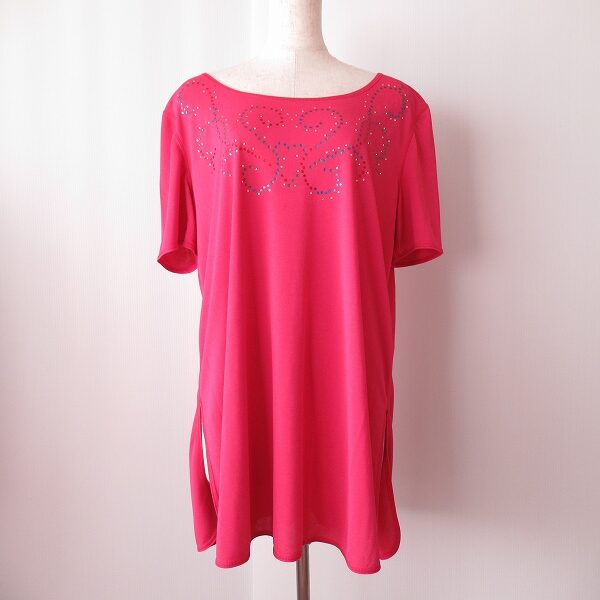 伊太利屋のカットソーを買取しました！鮮やかピンクで目立つ