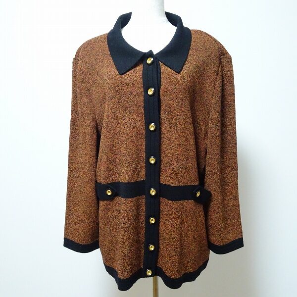 レリアンのジャケットを買取しました！茶色×黒色のコラボがシック