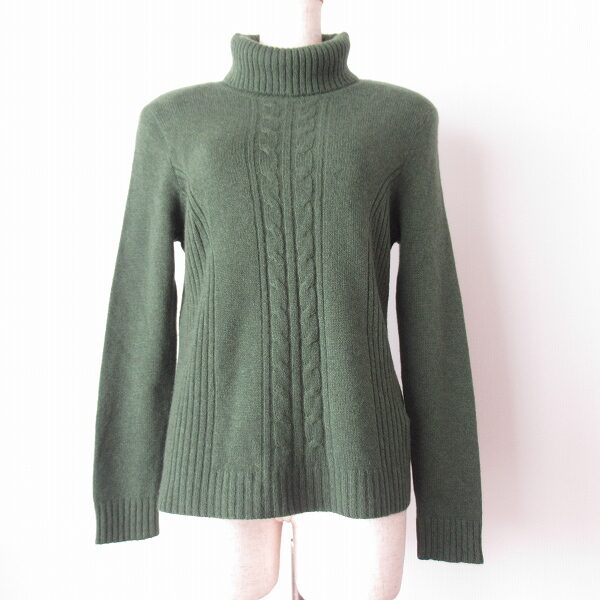 落ち着く緑が上級【レリアンのセーター】買取しました！