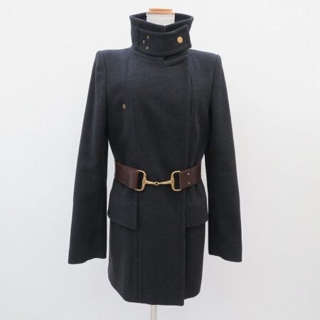 ワンピースのような綺麗さ グッチのコートを買取しました！