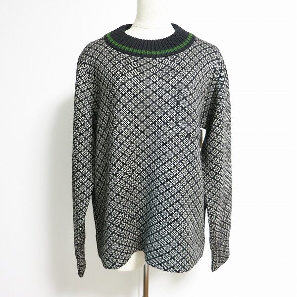 斉藤都世子のニットを買取しました!黒とグレーなのにキュートさもある