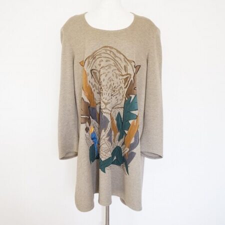 伊太利屋のチュニックを買取しました！勇ましいアニマルと目が合う