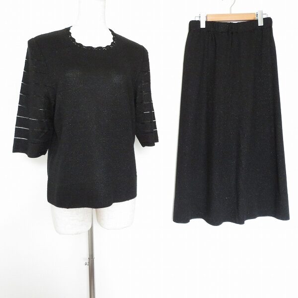 斉藤都世子のセットアップを買取しました！女性の落ち着きときらめきを演出