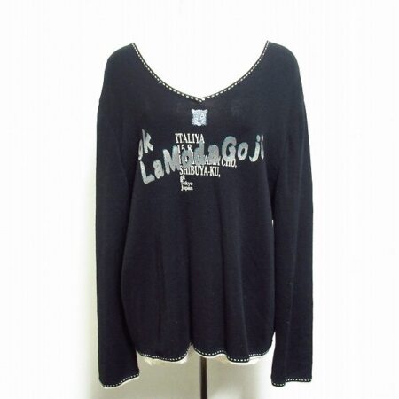 大胆に開いた首元が綺麗 伊太利屋のカットソーを買取しました