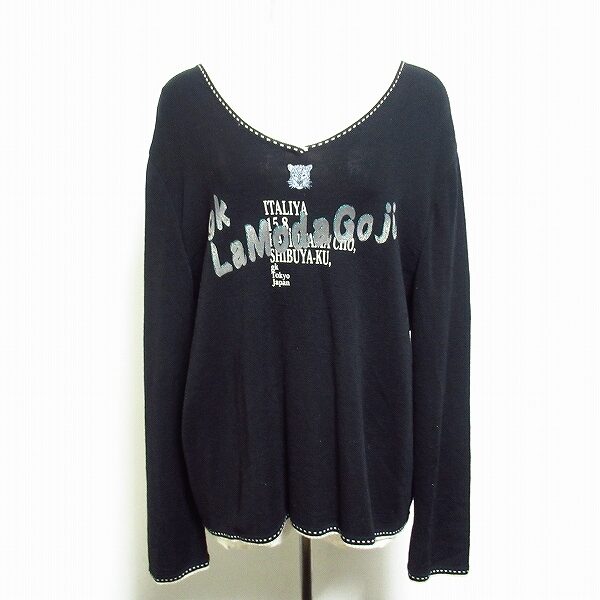 大胆に開いた首元が綺麗 伊太利屋のカットソーを買取しました