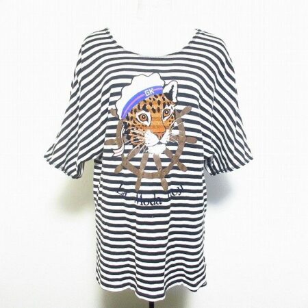 ボーダー×トラ柄の新鮮味 伊太利屋のカットソーを買取しました
