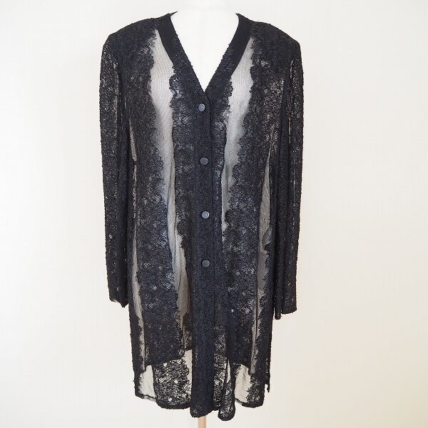 綺麗に透けたシースルーで大人おしゃれに！伊太利屋のカーディガンを買取しました