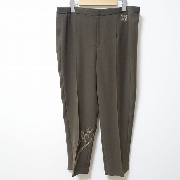 暗めのカーキが素敵 伊太利屋のパンツを買取しました