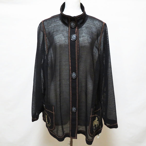 伊太利屋のジャケットを買取しました！シースルー具合も涼しい