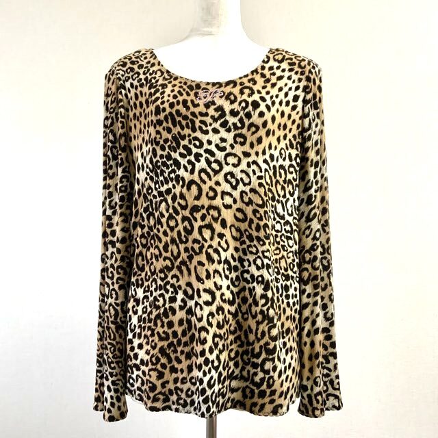 洗練されたヒョウ柄！伊太利屋のカットソーを買取しました