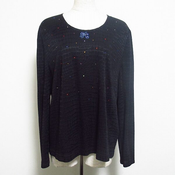 伊太利屋のカットソーを買取しました！抑え気味のラインストーンで品よく