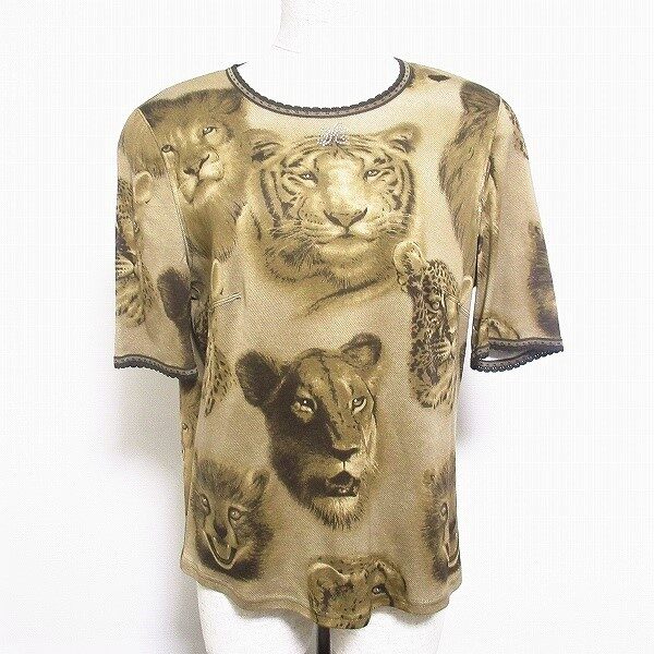 浮き出る様なトラ柄が美しい！伊太利屋のカットソーを買取しました