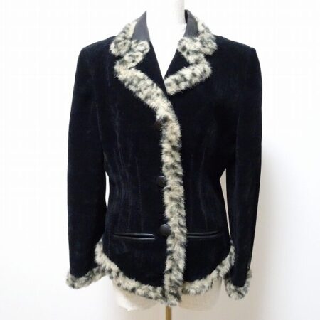 伊太利屋のジャケットを買取しました！フェイクレザー×ファーのコラボが素敵