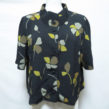 品のある花柄で落ち着きをプラス！詩仙堂のブラウスを買取しました