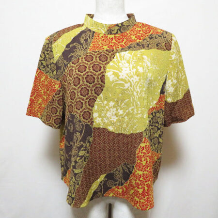 詩仙堂のカットソーを買取しました！黄色×茶色で自然を感じられる風合いに