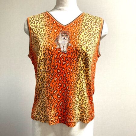 オレンジ感がアクセント！伊太利屋のノースリーブを買取しました