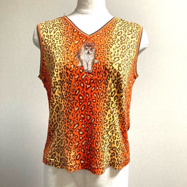 オレンジ感がアクセント！伊太利屋のノースリーブを買取しました