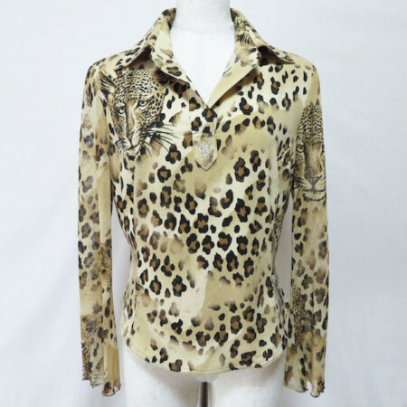 伊太利屋のブラウスを買取しました！ゆったりさもあるヒョウ柄