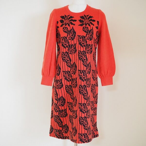 斉藤都世子のワンピースを買取しました！はっきりした絵柄がアクセント