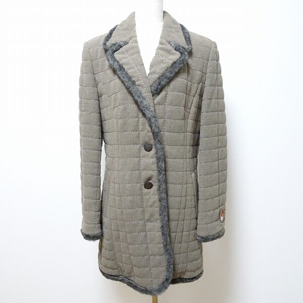 伊太利屋のコートを買取しました！キルティング素材で柔らかく