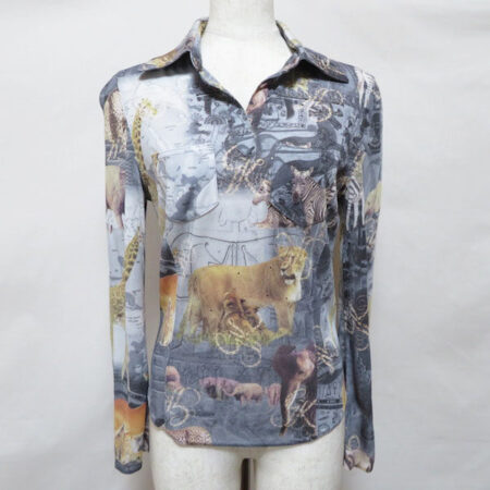 ヒョウの迫力を感じる伊太利屋のカットソーを買取しました！