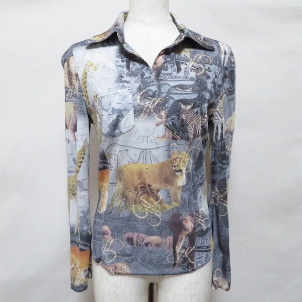 ヒョウの迫力を感じる伊太利屋のカットソーを買取しました！