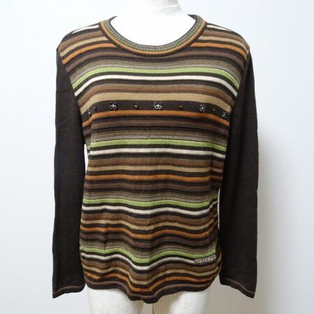 レリアンのニットを買取しました！ポップなボーダーが楽しい