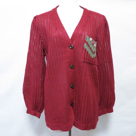 色っぽさも感じられる 斉藤都世子のカーディガンをお買取しました