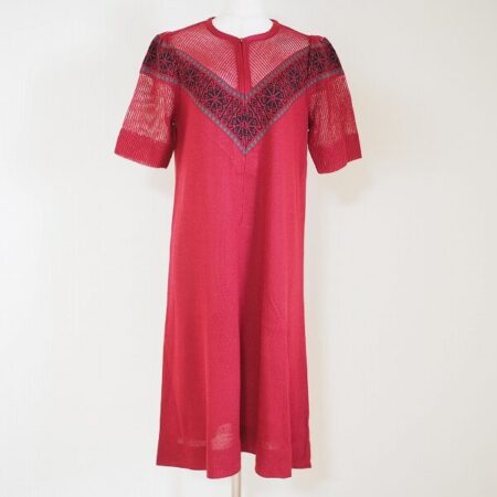 ドレスのような輝きを感じる斉藤都世子のワンピースを買取しました