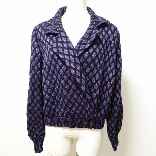 斉藤都世子のジャケットを買取しました!ラメの効き具合が上品