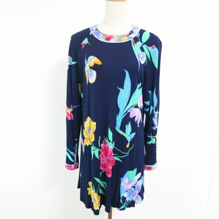 鳥柄が鮮やか レオナールのチュニックを買取しました