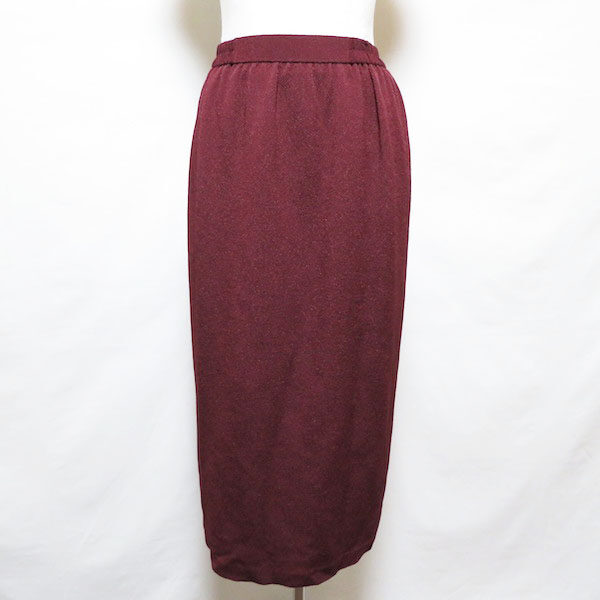 詩仙堂のスカートを買取しました！ボルドーの明るさと上級さが嬉しい