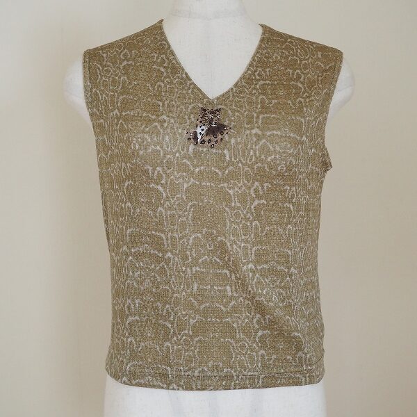 伊太利屋 タグ付きのベージュカットソーを買取しました