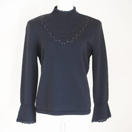 レリアンのカットソーを買取しました！スパンコールが控えめに光る