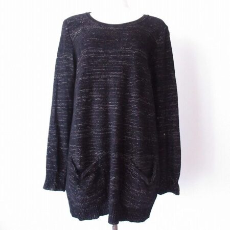 【レリアン】黒×ラメの最強コラボ！ニットを買取しました