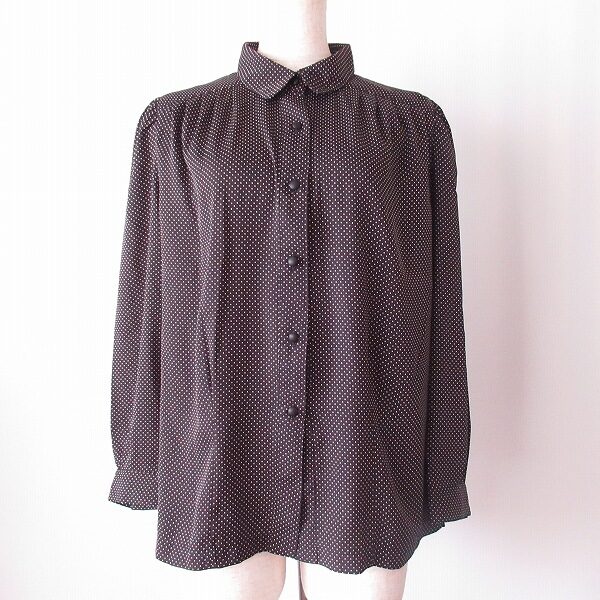 レリアンのブラウスを買取しました!黒×ドットで可愛くシンプルに