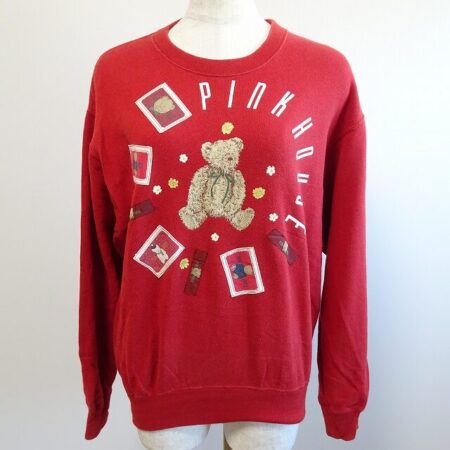 ピンクハウスらしさ満載！可愛らしいクマがポイントのトレーナーを買取しました