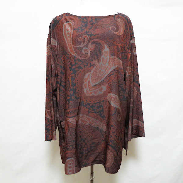 伊太利屋のチュニックを買取しました！勇ましいペイズリーに圧倒