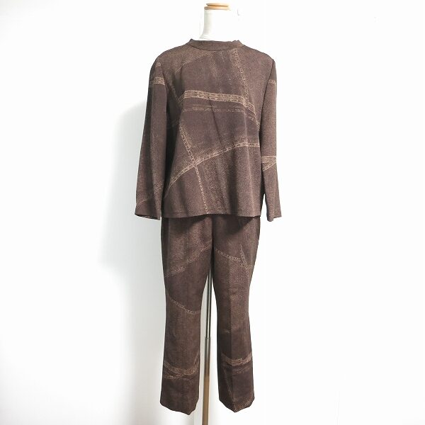 ブラウンのかっこよさが光る 詩仙堂のセットアップを買取しました