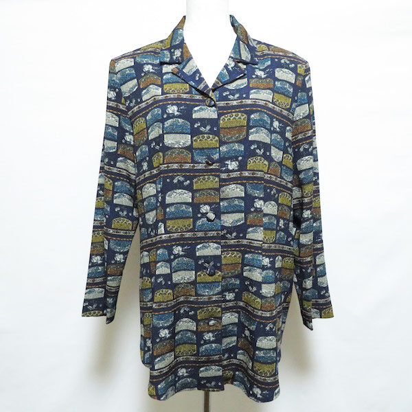 詩仙堂のジャケットを買取しました｜穏やかな柄が優雅さを出してくれる