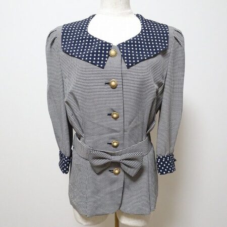 【ユキトリイ】ドットのえりが可愛い！ジャケットを買取しました