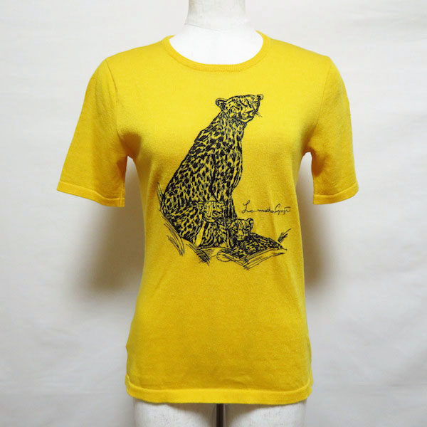 鮮やかな黄色に見惚れる 伊太利屋のカットソーを買取しました