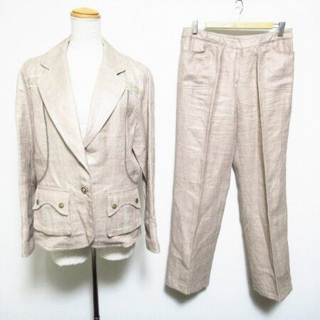 インポートロッサのパンツスーツを買取しました！麻とラメのレアコラボ