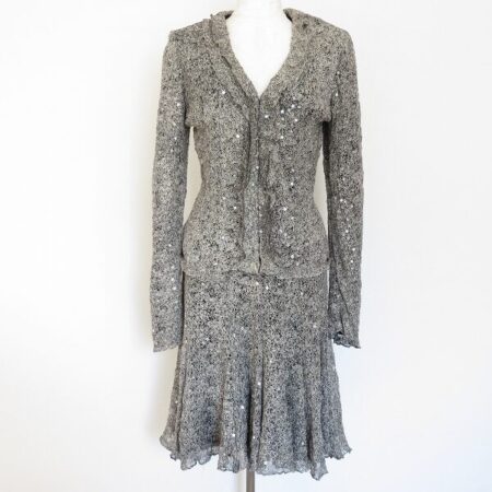 スパンコールが目立つ タダシショージのセットアップを買取しました